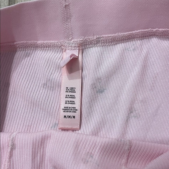 Skims X Lana Del Ray Cherry Blossom Cotton Ribbed Boxer Shorts Pjs Sz M Rare - Picture 7 of 11